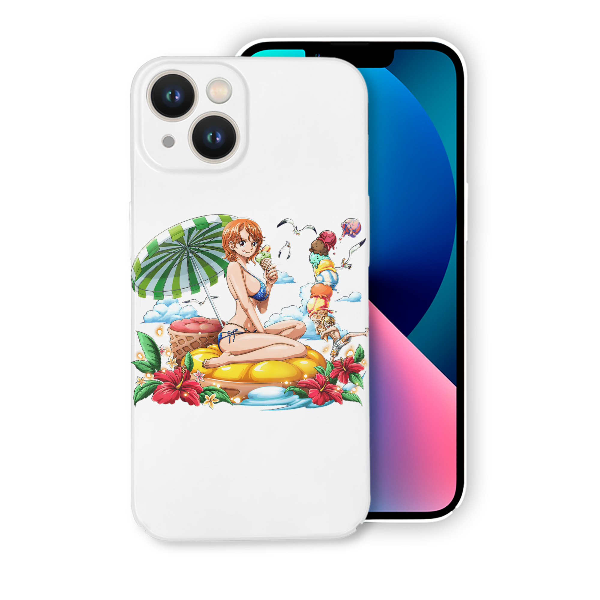（画像用） ワンピース ナミ ONE PIECE Nami 【iPhone 14シリーズ対応】ハードケース